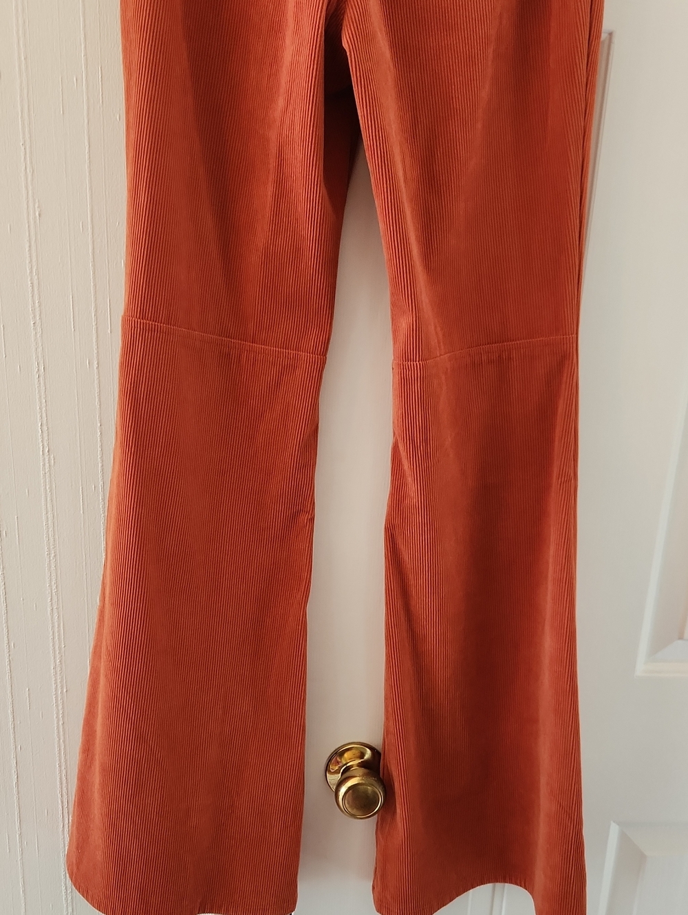 Flying Tomato Rust Orange Corduroy Boot Cut Pants - Picture 8 of 8